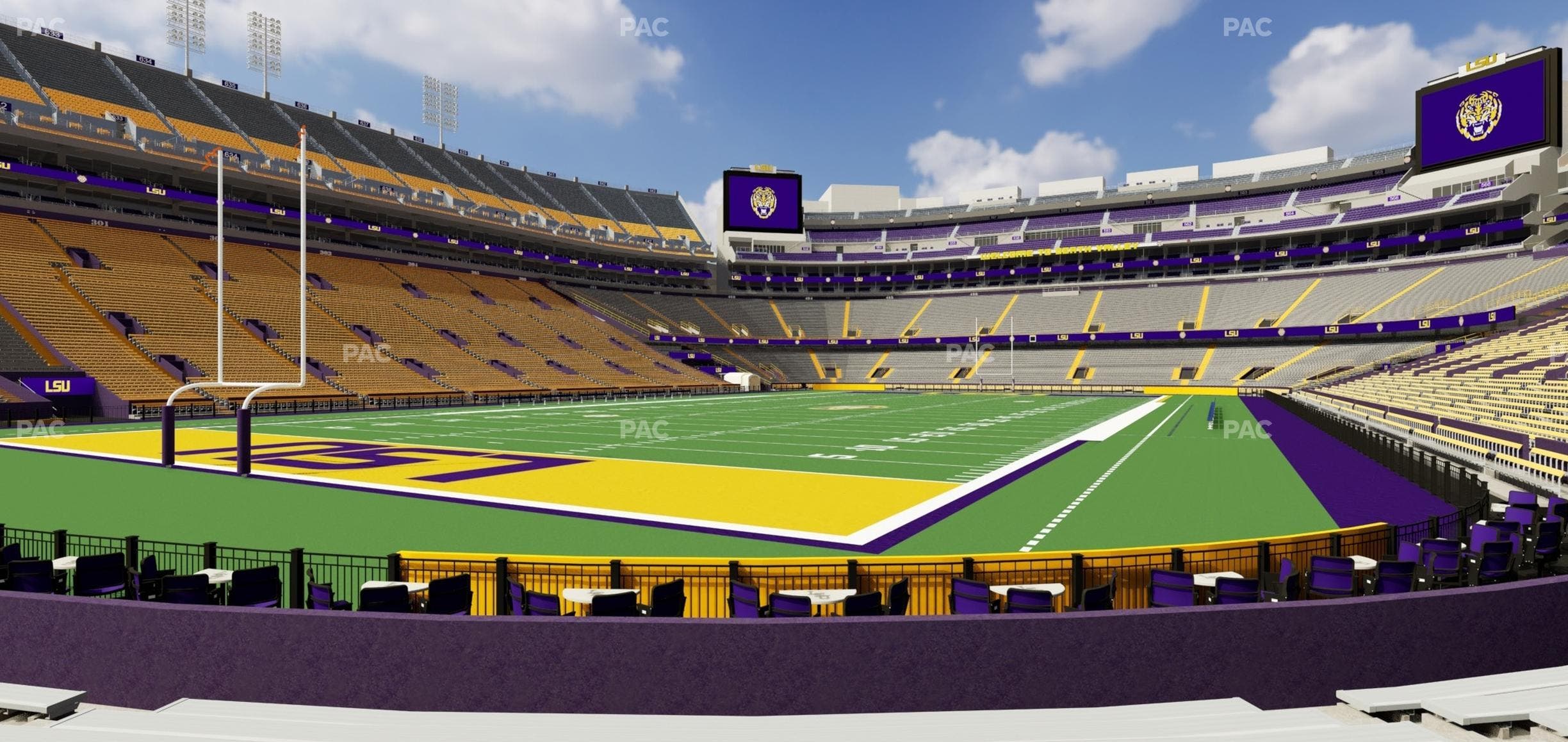 Tiger Stadium - Section 203 Seat View