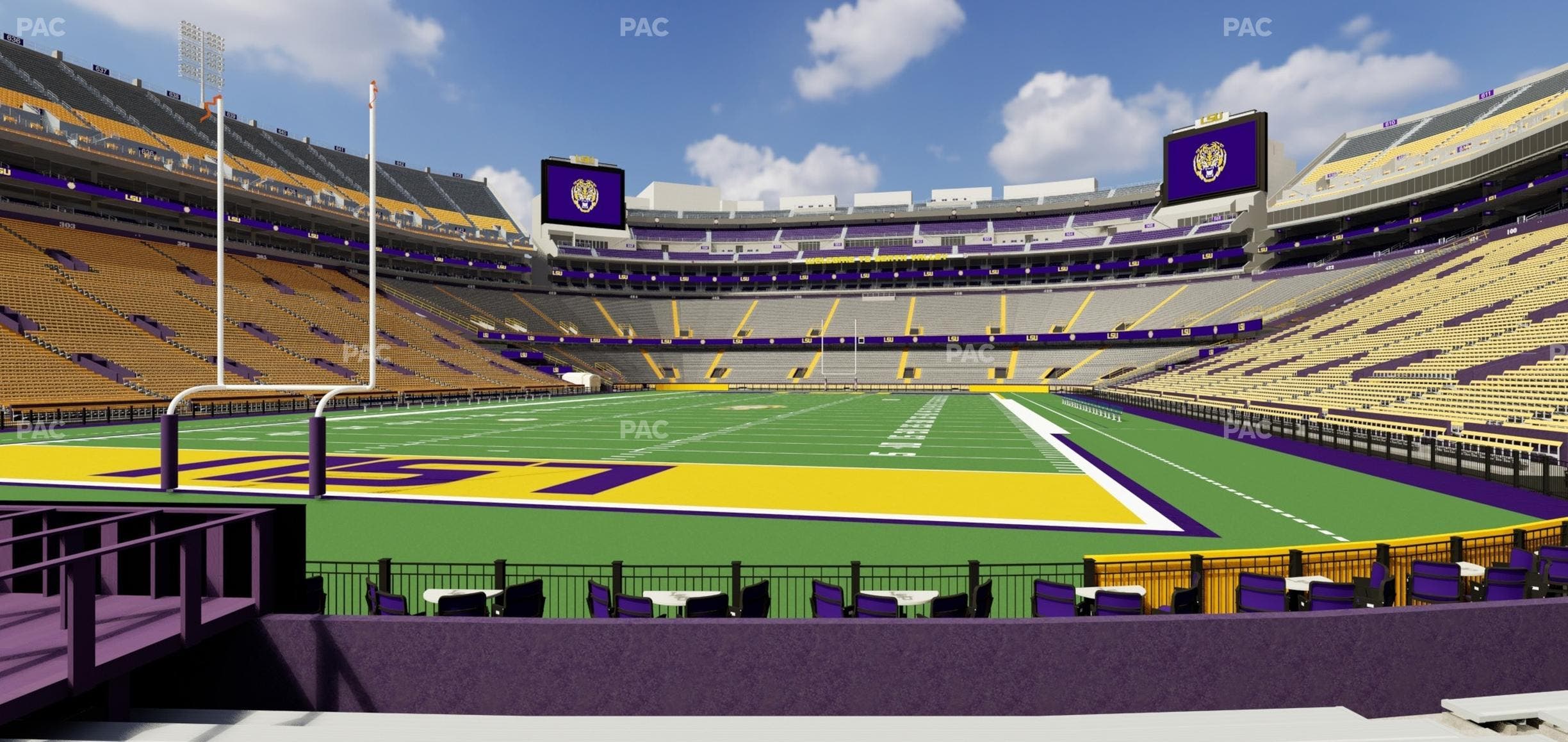 Tiger Stadium - Section 204 Seat View