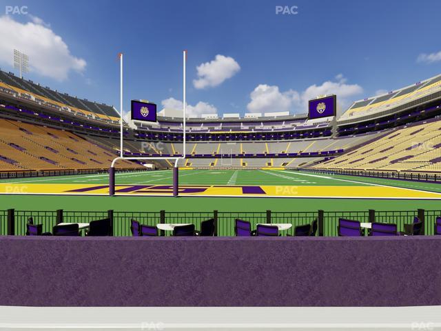 Tiger Stadium - Section 205 Seat View