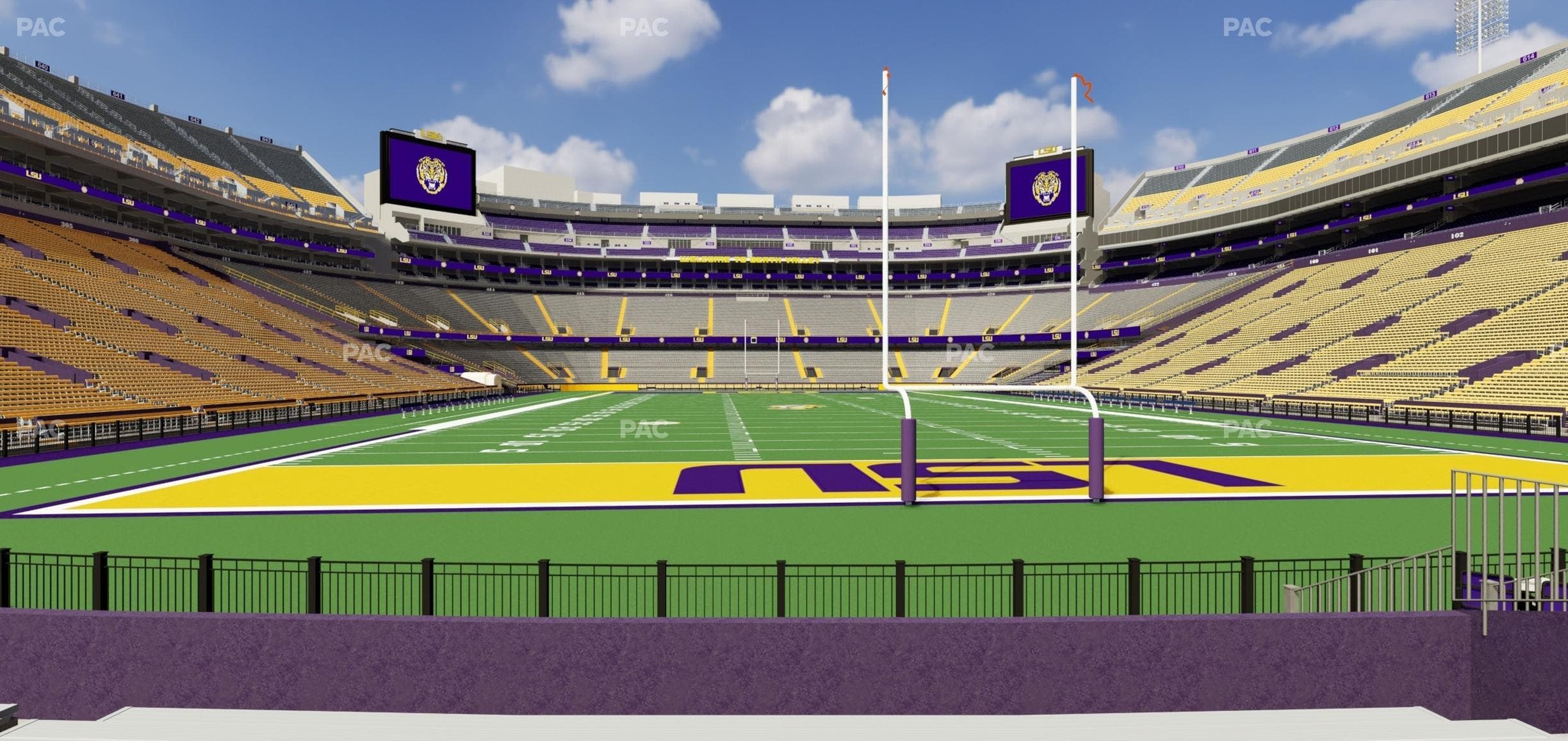 Tiger Stadium - Section 206 Seat View