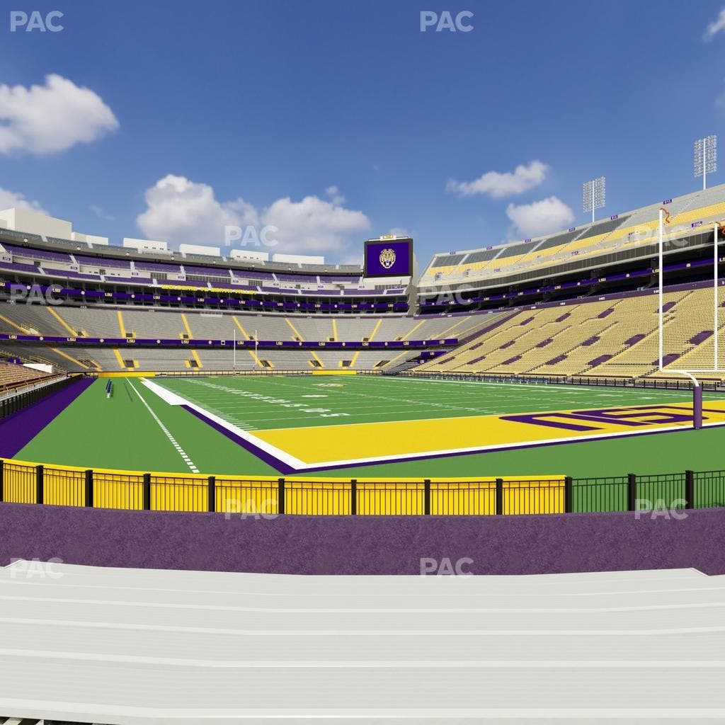 Tiger Stadium - Section 208 Seat View