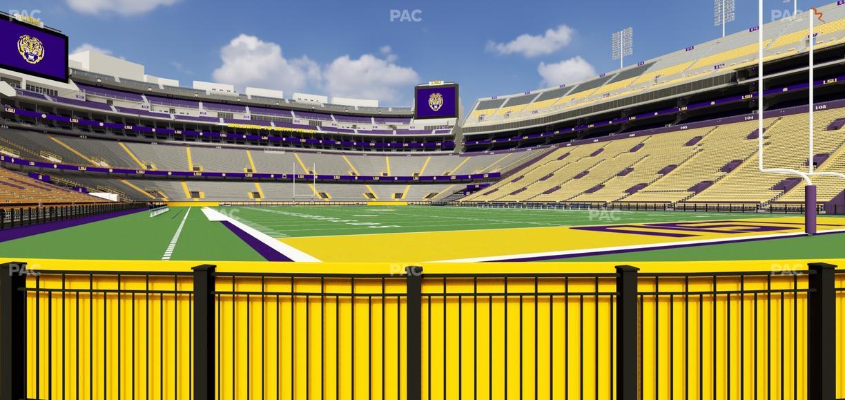 Tiger Stadium - Section 208 Seat View