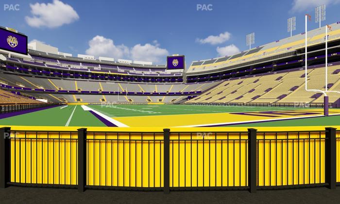 Tiger Stadium - Section 208 Seat View