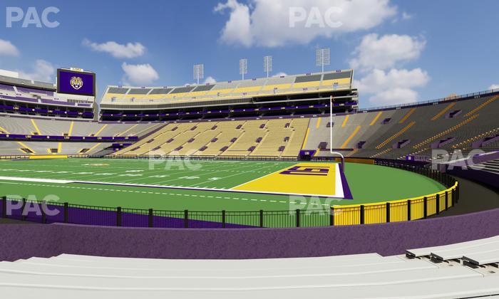 Tiger Stadium - Section 210 Seat View