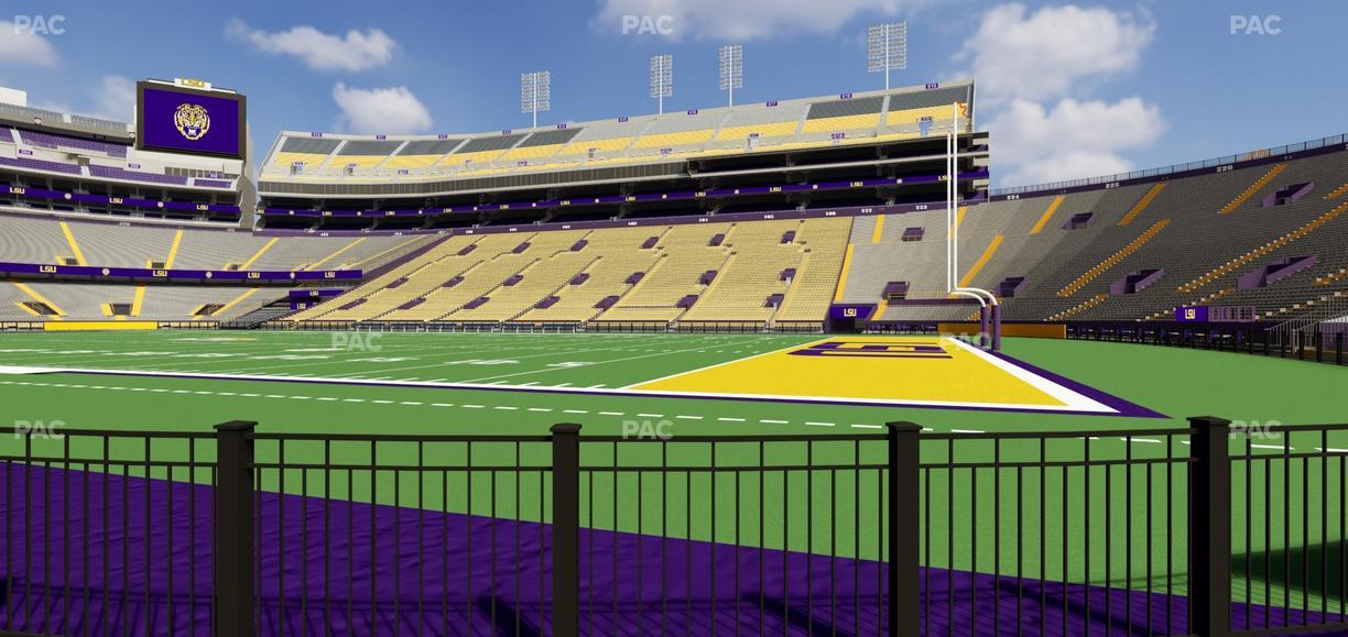 Tiger Stadium - Section 210 Seat View
