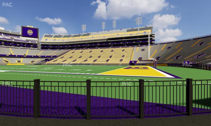 Tiger Stadium - Section 210 Seat View