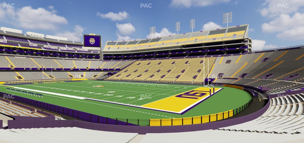 Tiger Stadium - Section 212 Seat View