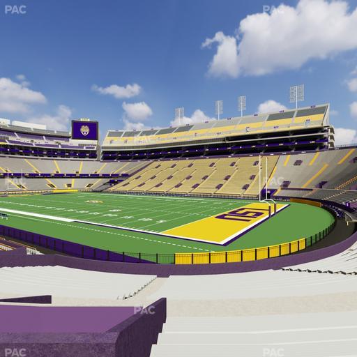 Tiger Stadium - Section 212 Seat View