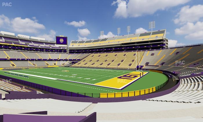 Tiger Stadium - Section 212 Seat View