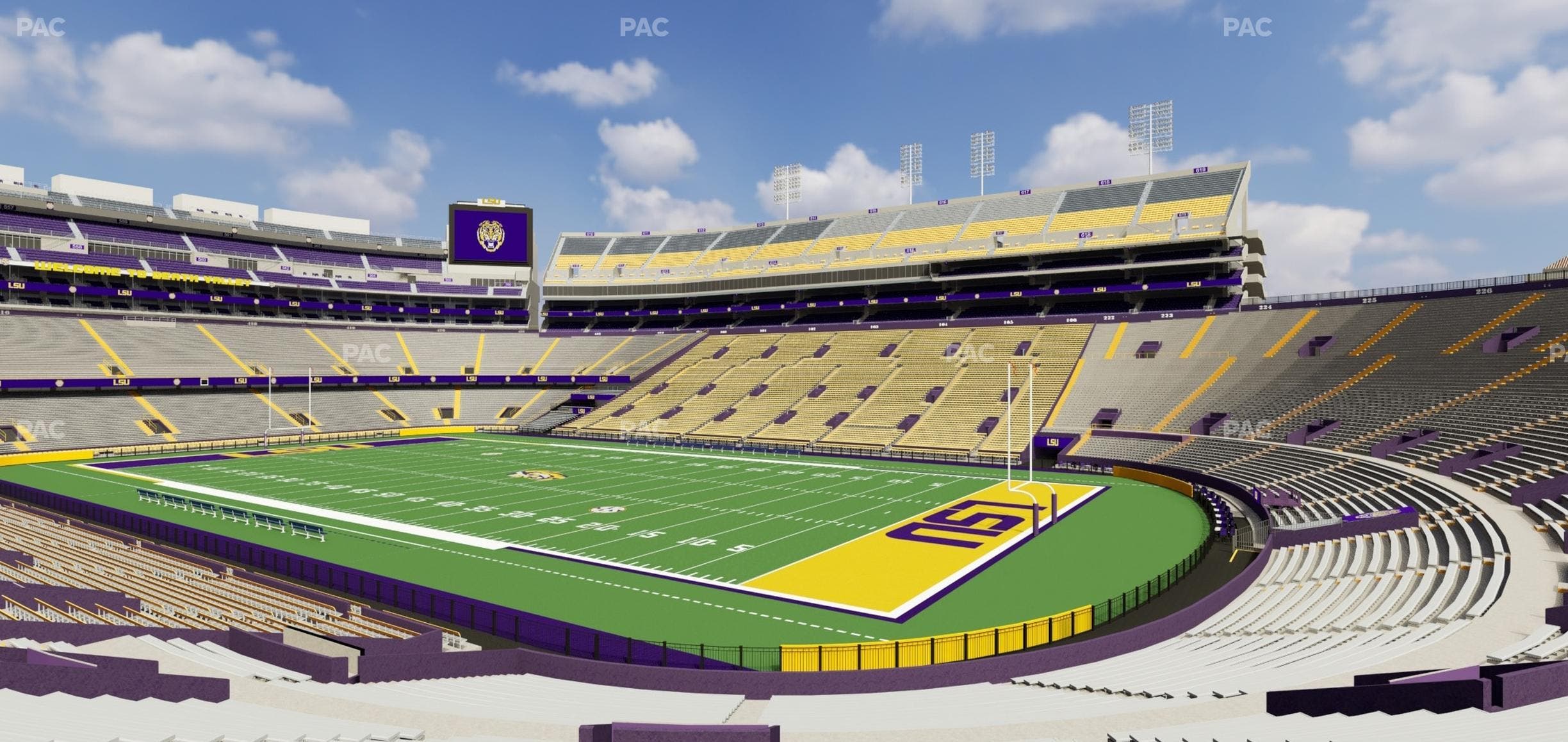 Tiger Stadium - Section 212 Seat View