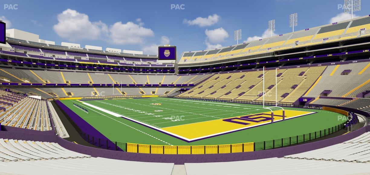 Tiger Stadium - Section 213 Seat View