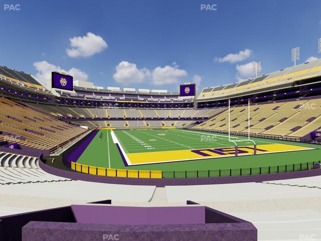 Tiger Stadium - Section 214 Seat View