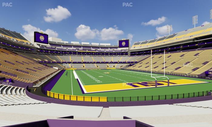 Tiger Stadium - Section 214 Seat View