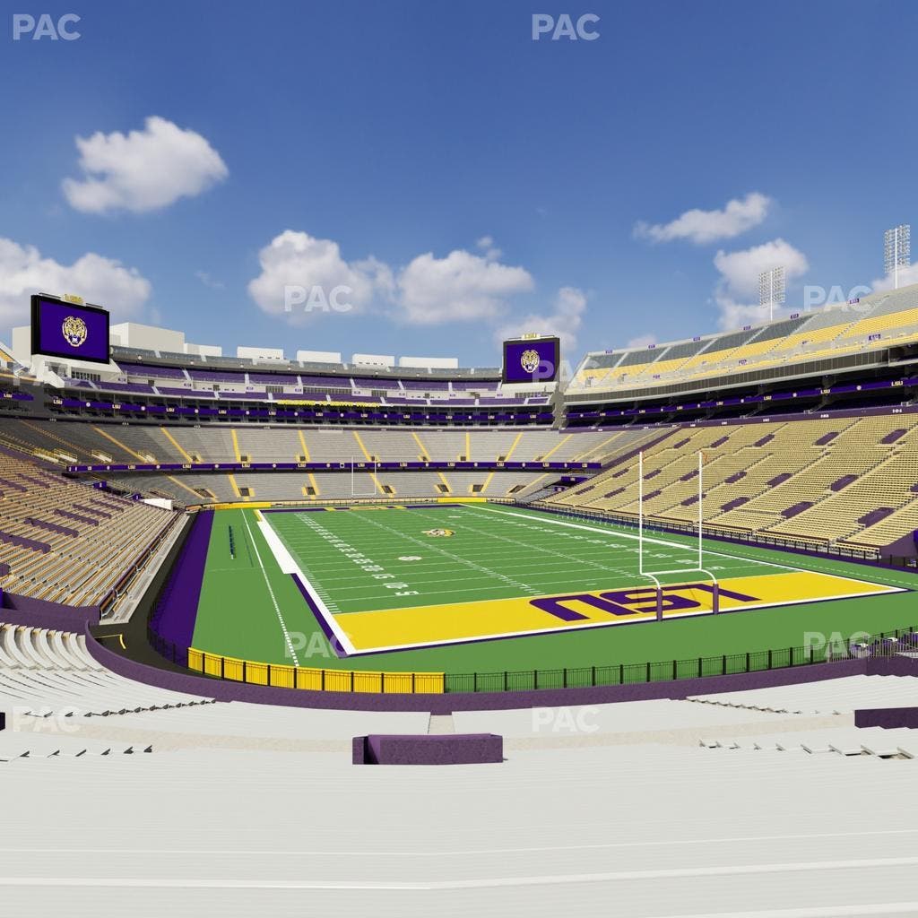 Tiger Stadium - Section 214 Seat View