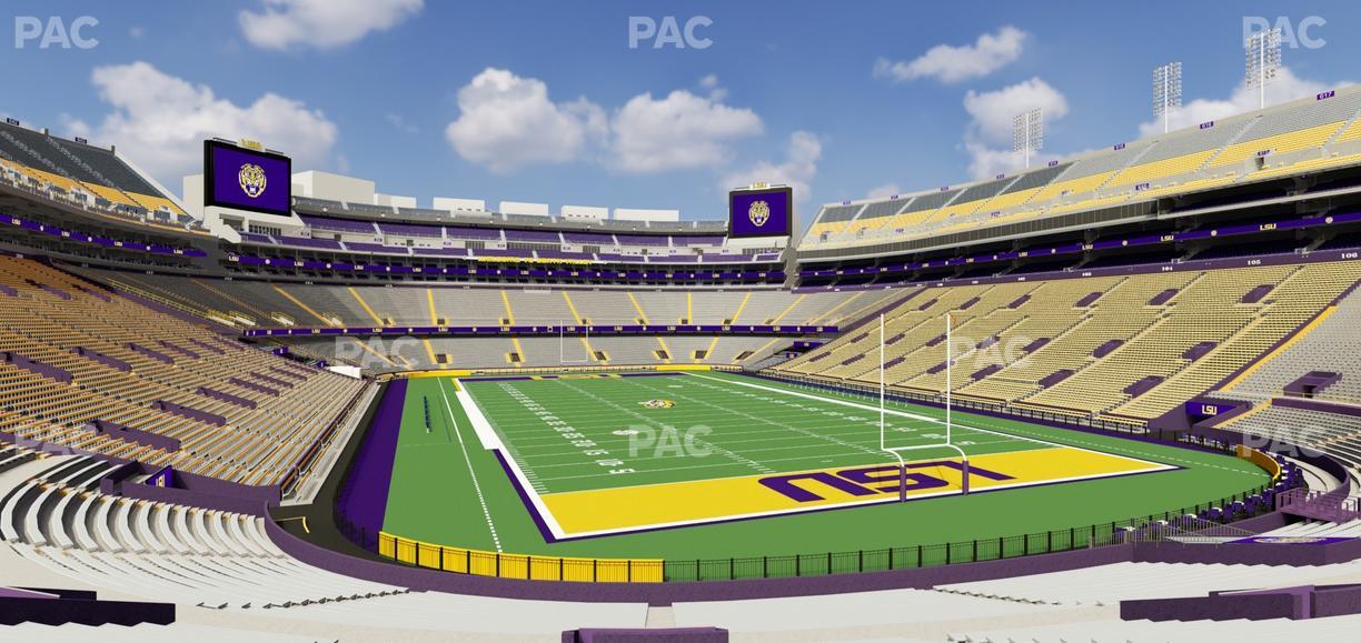 Tiger Stadium - Section 214 Seat View