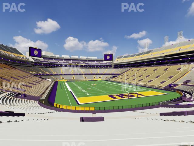 Tiger Stadium - Section 214 Seat View
