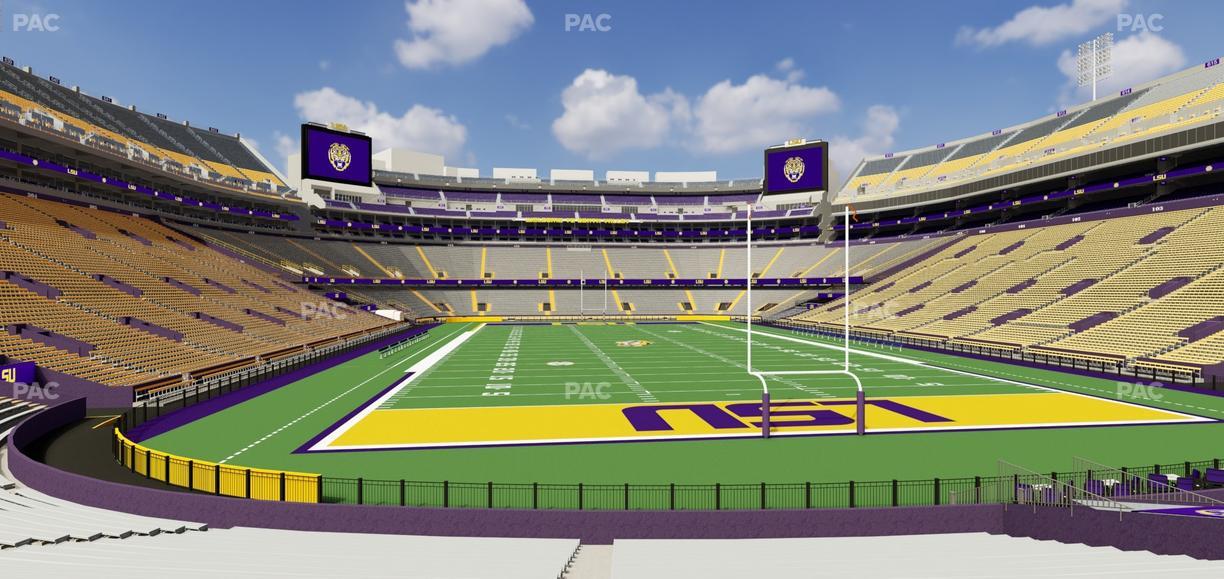 Tiger Stadium - Section 215 Seat View