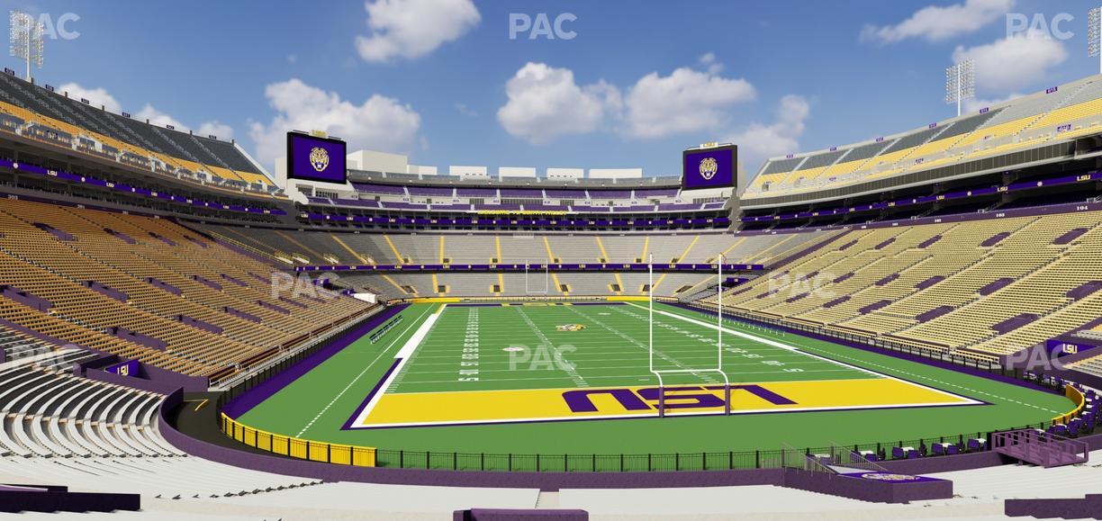 Tiger Stadium - Section 215 Seat View