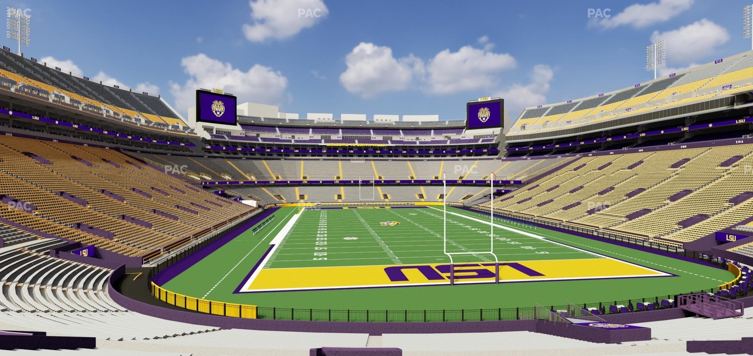 Tiger Stadium - Section 215 Seat View