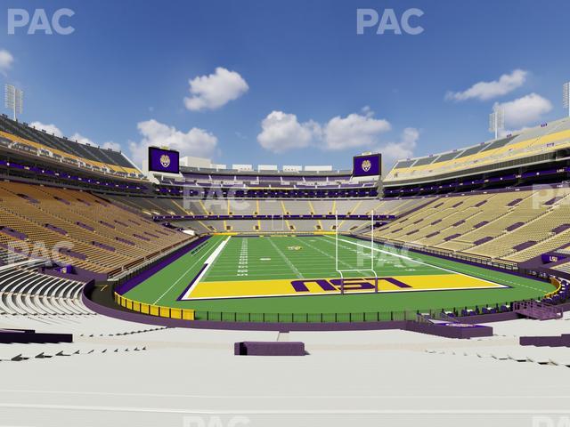 Tiger Stadium - Section 215 Seat View