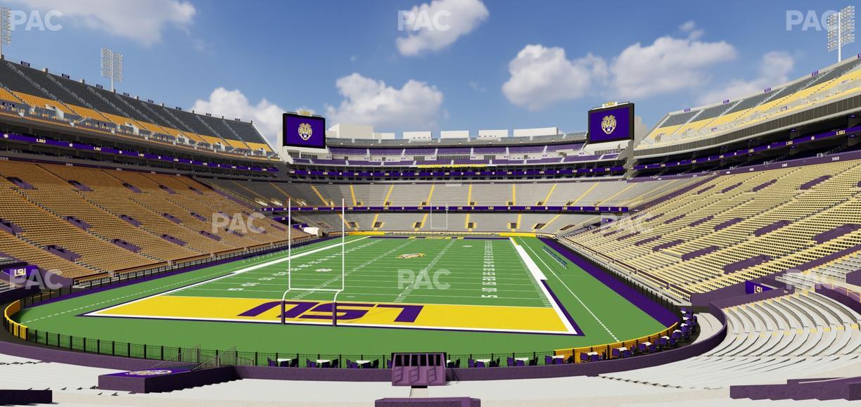 Tiger Stadium - Section 217 Seat View