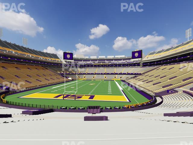 Tiger Stadium - Section 217 Seat View