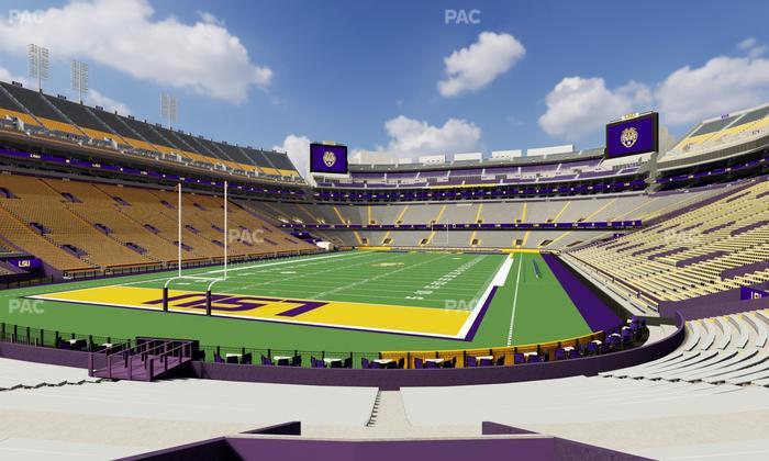 Tiger Stadium - Section 218 Seat View