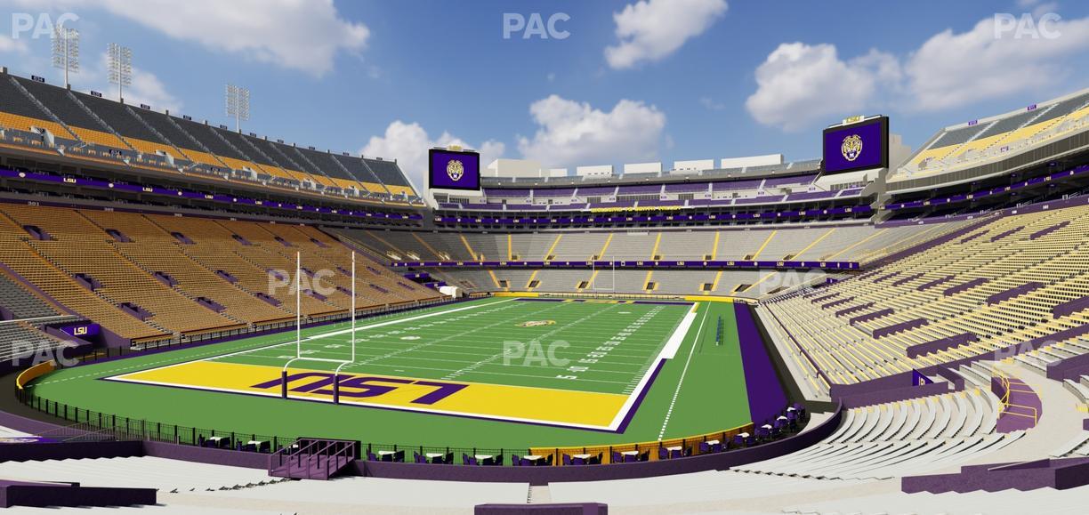 Tiger Stadium - Section 218 Seat View
