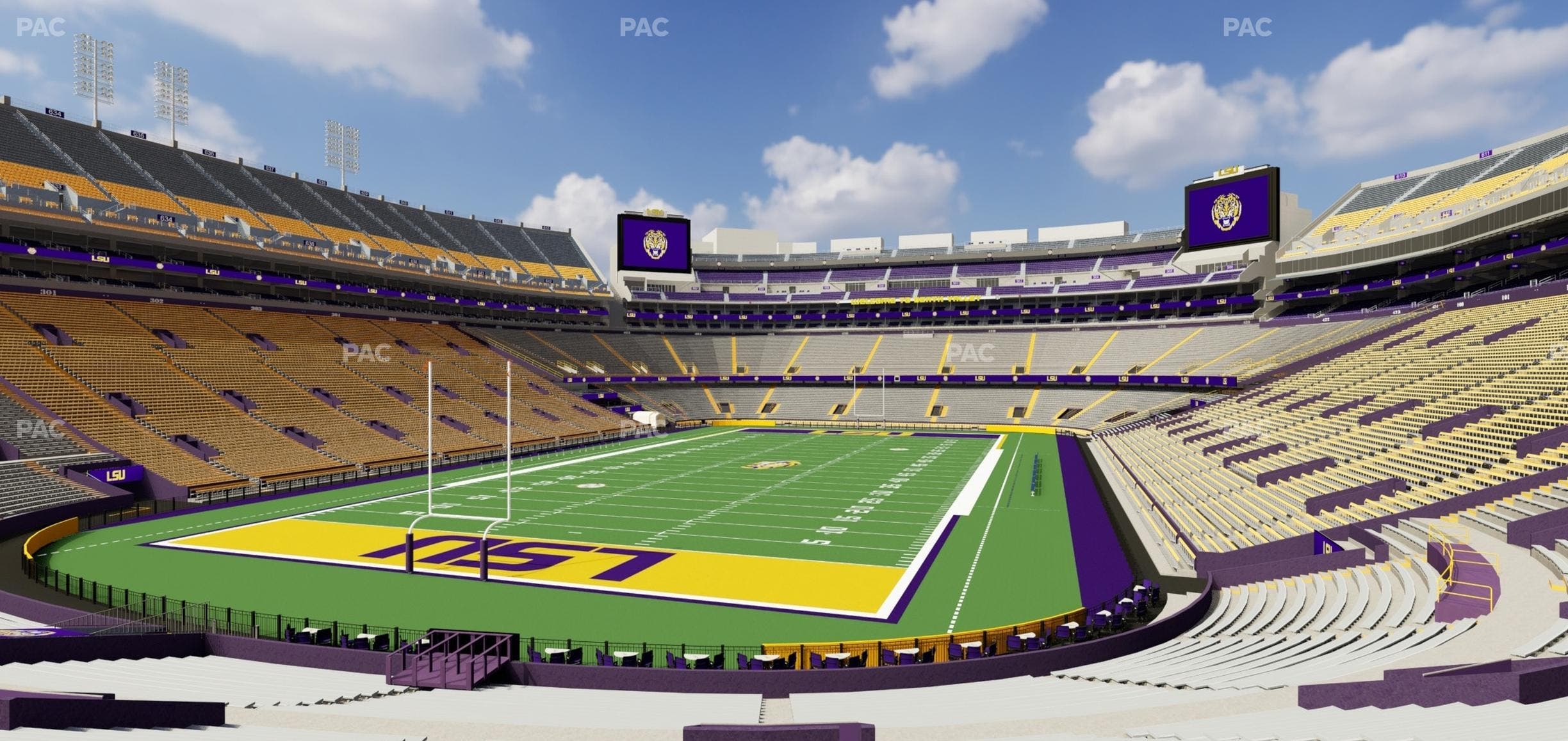 Tiger Stadium - Section 218 Seat View