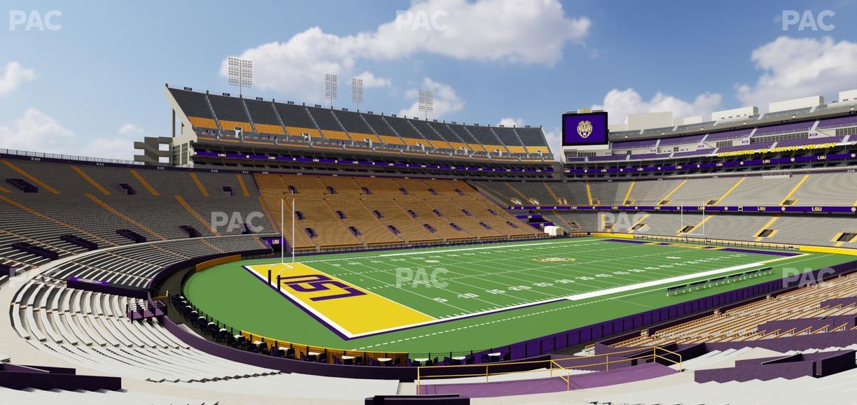 Tiger Stadium - Section 220 Seat View