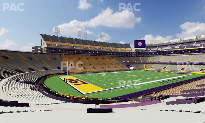 Tiger Stadium - Section 220 Seat View