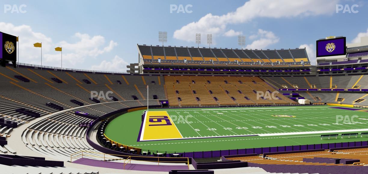 Tiger Stadium - Section 221 Seat View