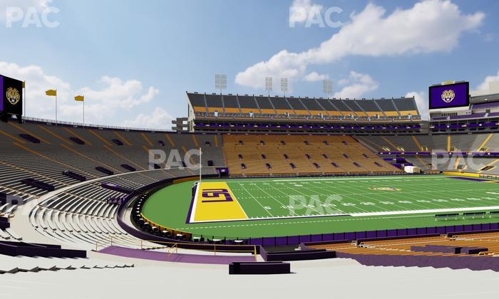 Tiger Stadium - Section 221 Seat View