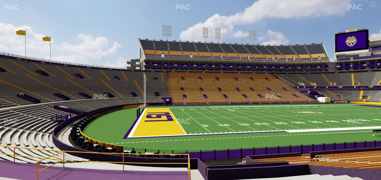 Tiger Stadium - Section 221 Seat View