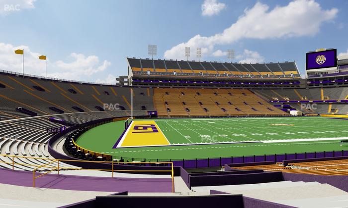 Tiger Stadium - Section 221 Seat View