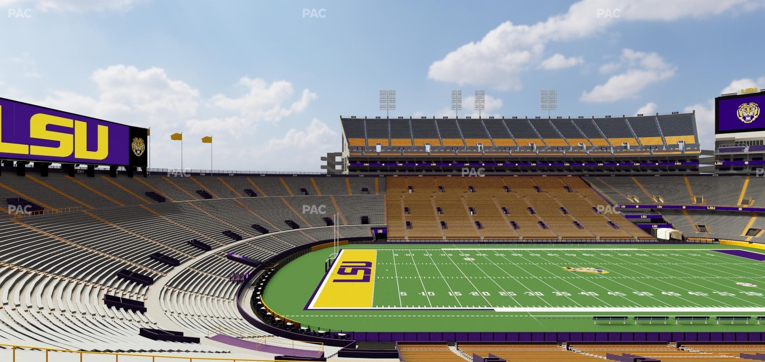 Tiger Stadium - Section 222 Seat View