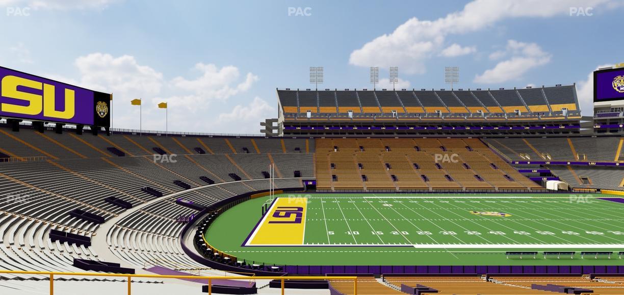 Tiger Stadium - Section 222 Seat View