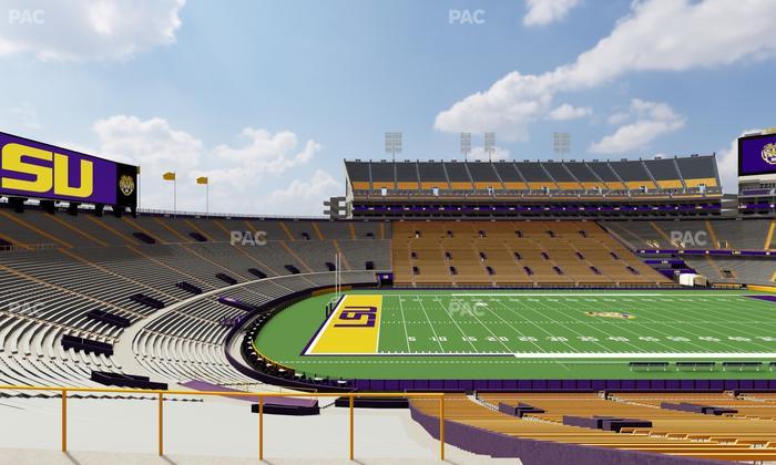 Tiger Stadium - Section 222 Seat View