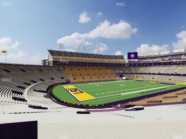 Tiger Stadium - Section 225 Seat View