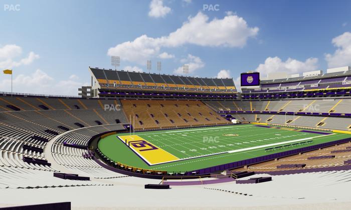 Tiger Stadium - Section 225 Seat View