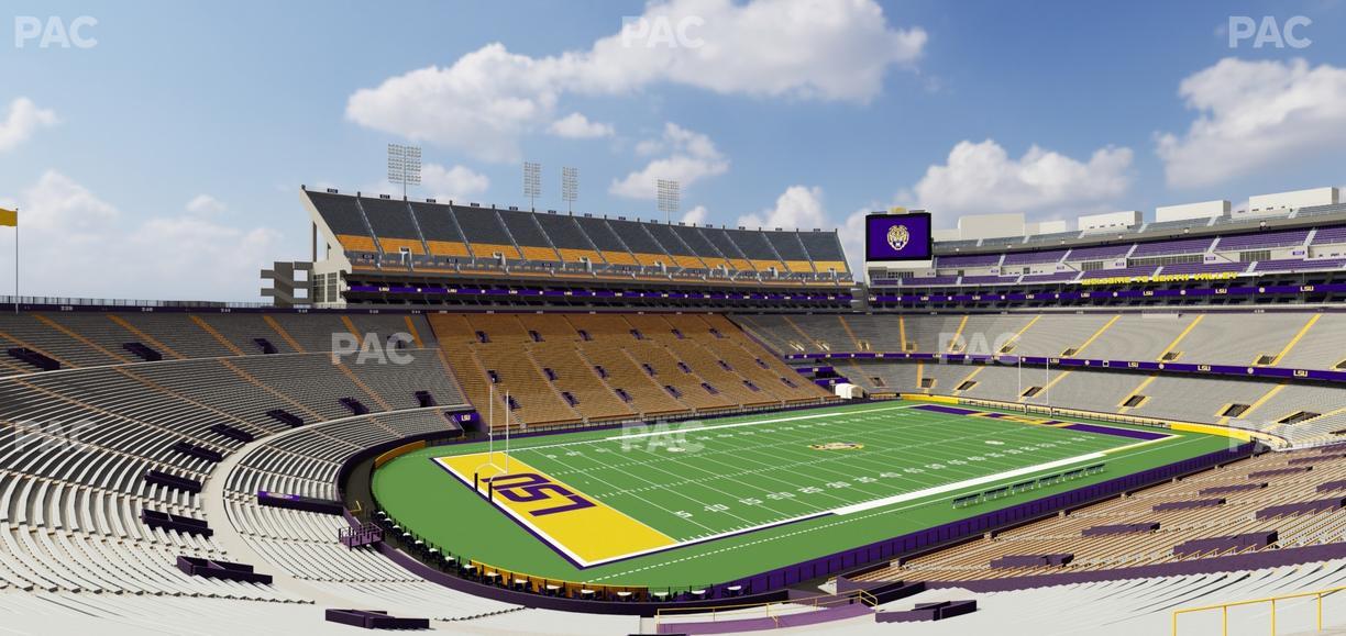 Tiger Stadium - Section 225 Seat View