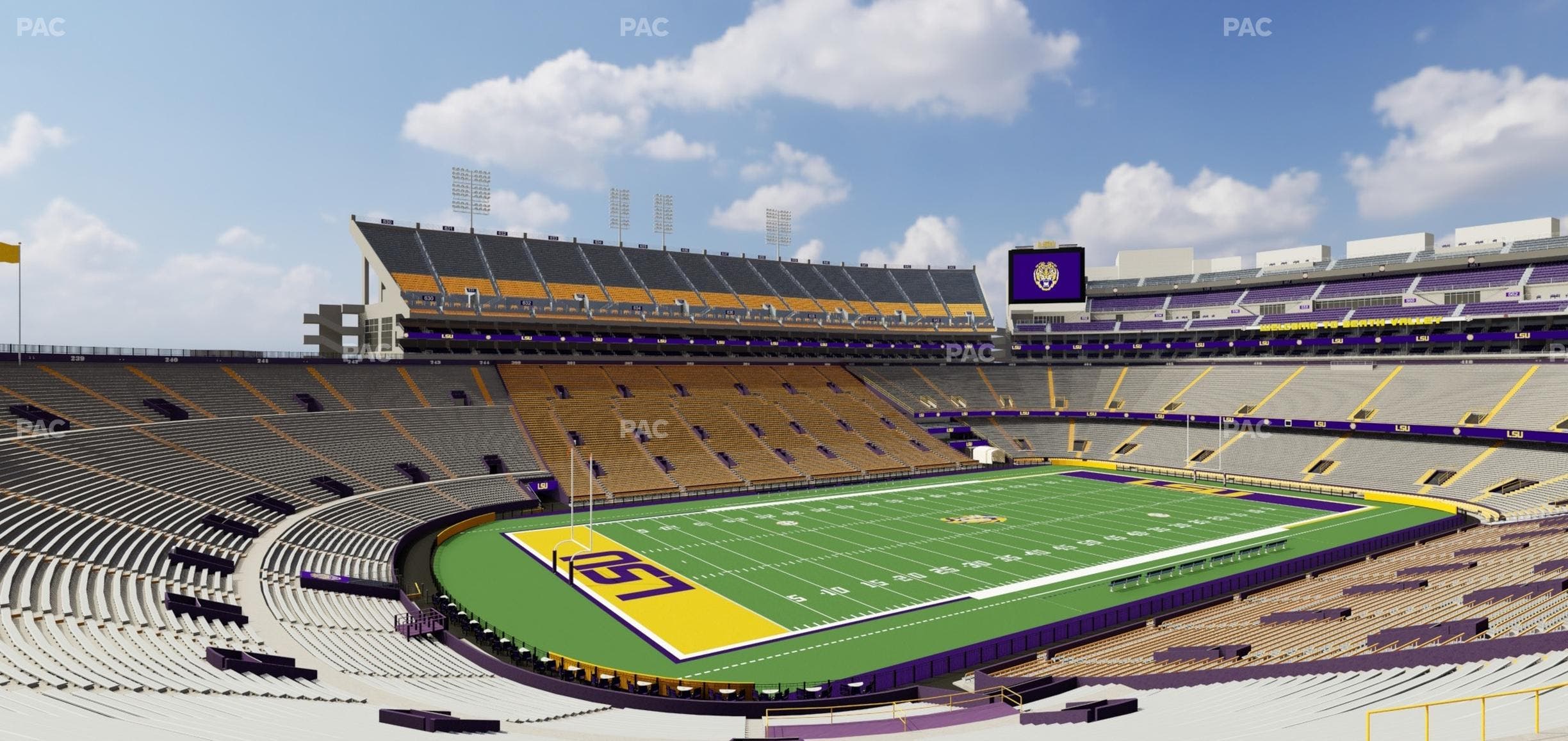 Tiger Stadium - Section 225 Seat View