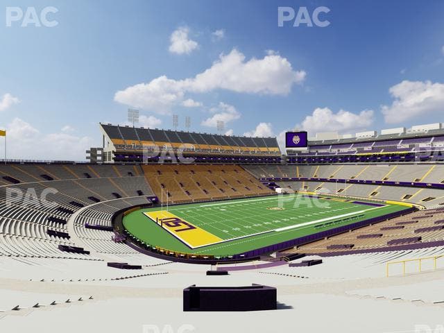 Tiger Stadium - Section 225 Seat View