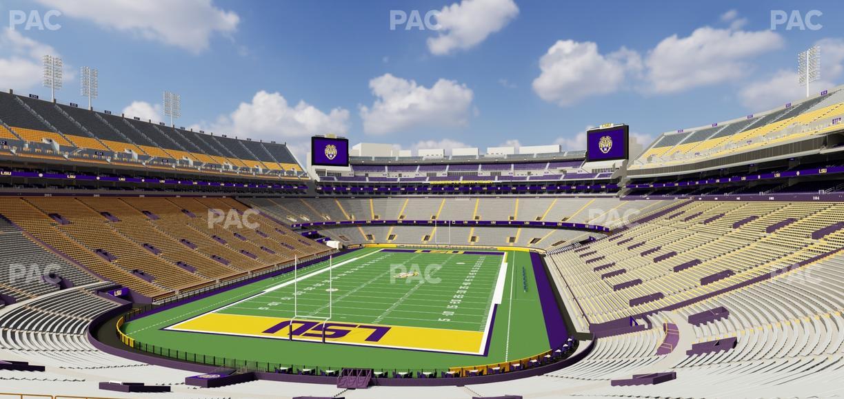 Tiger Stadium - Section 230 Seat View