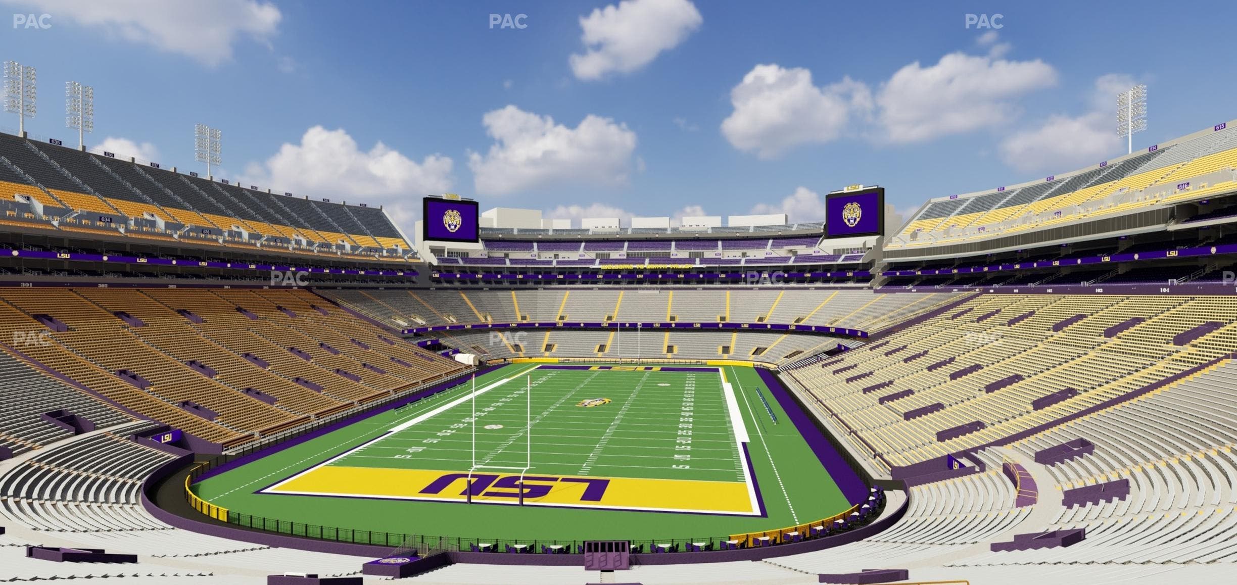 Tiger Stadium - Section 231 Seat View