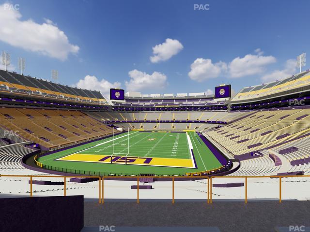 Tiger Stadium - Section 231 Seat View