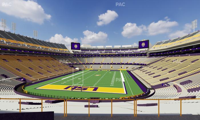 Tiger Stadium - Section 231 Seat View