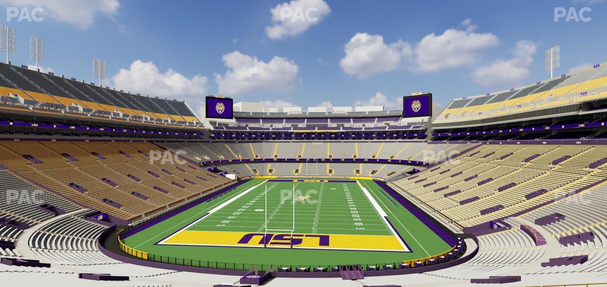 Tiger Stadium - Section 232 Seat View