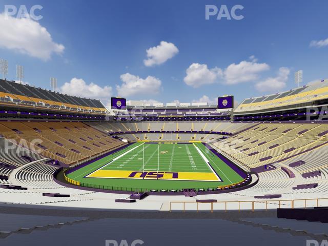 Tiger Stadium - Section 232 Seat View