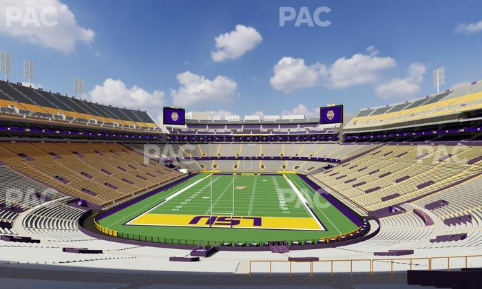 Tiger Stadium - Section 232 Seat View